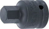 Kraft-Bit-Insats | Längd 55 mm | 20 mm (3/4") | Inre sexkant 19 mm. BGS 5054-19