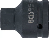Kraft-Bit-Insats | Längd 55 mm | 20 mm (3/4") | Inre sexkant 22 mm. BGS 5054-22