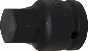 Kraft-Bit-Insats | Längd 55 mm | 20 mm (3/4") | Inre sexkant 24 mm. BGS 5054-24