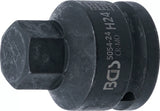 Kraft-Bit-Insats | Längd 55 mm | 20 mm (3/4") | Inre sexkant 24 mm. BGS 5054-24