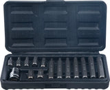 Bit-sats | Yttre sexkant 10 mm (3/8") | Inre sexkant | 15 delar. BGS Diy 5070