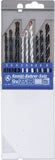 Kombi-borrsats | 5 - 8 mm | 9 delar. BGS Diy 50819
