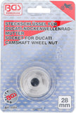 Specialinsats | för kamaxelhjulmuttrar för Ducati | 28 mm. BGS 5084