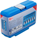 Bit- och Bit-Insats-sats | 12,5 mm (1/2") | T-Profil (för Torx) | 27 delar. BGS 5101