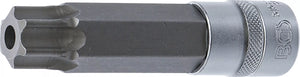 Bit-Insats | Längd 110 mm | 12,5 mm (1/2") | T-Profil (för Torx) med borrning T100. BGS 5103-TB100