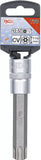 Bit-Insats | Längd 110 mm | 12,5 mm (1/2") | T-Profil (för Torx) med borrning T70. BGS 5103-TB70