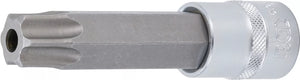 Bit-Insats | Längd 110 mm | 12,5 mm (1/2") | T-Profil (för Torx) med borrning T90. BGS 5103-TB90