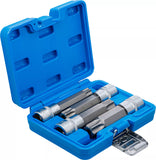 Bit-Insats-sats | 12,5 mm (1/2") | T-Profil (för Torx) med borrning | 4 delar. BGS 5103