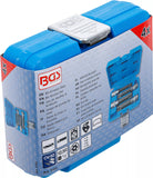 Bit-Insats-sats | 12,5 mm (1/2") | T-Profil (för Torx) med borrning | 4 delar. BGS 5103