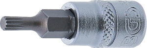 Bit-Insats | 6,3 mm (1/4") | Inre mångtandad (för XZN) M4. BGS 5105-M4