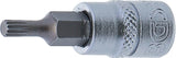 Bit-Insats | 6,3 mm (1/4") | Inre mångtandad (för XZN) M4. BGS 5105-M4