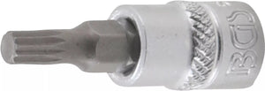 Bit-Insats | 6,3 mm (1/4") | Inre mångtandad (för XZN) M5. BGS 5105-M5