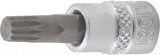 Bit-Insats | 6,3 mm (1/4") | Inre mångtandad (för XZN) M6. BGS 5105-M6