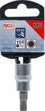 Bit-Insats | 10 mm (3/8") | Inre mångtandad (för XZN) M8. BGS 5105-M8