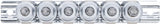 Bit-Insats-sats | 10 mm (3/8") | Inre sexkant med kulhuvud 3 - 8 mm | 6 delar. BGS 5109