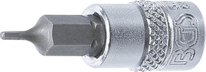 Bit-Insats | 6,3 mm (1/4") | Inre sexkant 1,5 mm. BGS 5152