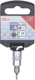 Bit-Insats | 6,3 mm (1/4") | Inre sexkant 2 mm. BGS 5153