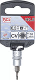 Bit-Insats | 6,3 mm (1/4") | Inre sexkant 2,5 mm. BGS 5154