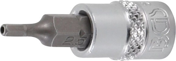 Bit-Insats | inre fyrkant 6,3 mm (1/4