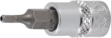 Bit-Insats | inre fyrkant 6,3 mm (1/4") | Inre sexkant med 2,5 mm. BGS 5156-2-5