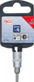 Bit-Insats | inre fyrkant 6,3 mm (1/4") | Inre sexkant med 3 mm. BGS 5156-3