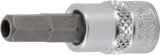 Bit-Insats | inre fyrkant 6,3 mm (1/4") | Inre sexkant med 6 mm. BGS 5156-6