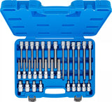 Bit-Insats-sats | 12,5 mm (1/2") | Inre sexkant | 30 delar. BGS 5181