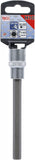Bit-Insats | Längd 140 mm | 12,5 mm (1/2") | Inre sexkant 10 mm. BGS 5184-H10