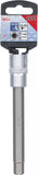 Bit-Insats | Längd 140 mm | 12,5 mm (1/2") | Inre sexkant 11 mm. BGS 5184-H11