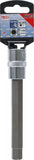 Bit-Insats | Längd 140 mm | 12,5 mm (1/2") | Inre sexkant 13 mm. BGS 5184-H13