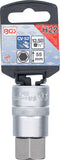 Bit-Insats | 12,5 mm (1/2") | Inre sexkant 22 mm. BGS 5184-H22
