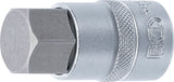 Bit-Insats | 12,5 mm (1/2") | Inre sexkant 22 mm. BGS 5184-H22