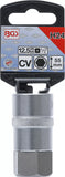 Bit-Insats | 12,5 mm (1/2") | Inre sexkant 24 mm. BGS 5184-H24