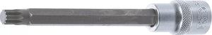 Bit-Insats | Längd 140 mm | 12,5 mm (1/2") | Inre mångtandad (för XZN) M10. BGS 5184-M10