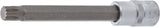 Bit-Insats | Längd 140 mm | 12,5 mm (1/2") | Inre mångtandad (för XZN) M12. BGS 5184-M12