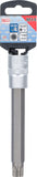 Bit-Insats | Längd 140 mm | 12,5 mm (1/2") | Inre mångtandad (för XZN) M14. BGS 5184-M14