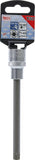 Bit-Insats | Längd 140 mm | 12,5 mm (1/2") | T-Profil (för Torx) T50. BGS 5184-T50