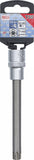 Bit-Insats | Längd 140 mm | 12,5 mm (1/2") | T-Profil (för Torx) T55. BGS 5184-T55
