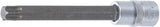 Bit-Insats | Längd 140 mm | 12,5 mm (1/2") | T-Profil (för Torx) T60. BGS 5184-T60