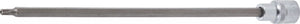 Bit-Insats | Längd 300 mm | 12,5 mm (1/2") | T-Profil (för Torx) med borrning T30. BGS 5184-TB30