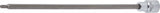 Bit-Insats | Längd 300 mm | 12,5 mm (1/2") | T-Profil (för Torx) med borrning T30. BGS 5184-TB30