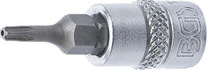 Bit-Insats | 6,3 mm (1/4") | TS-Profil (för Torx Plus) med borrning TS10. BGS 5184-TS10