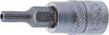 Bit-Insats | 6,3 mm (1/4") | TS-Profil (för Torx Plus) med borrning TS20. BGS 5184-TS20