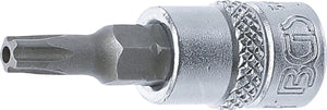 Bit-Insats | 6,3 mm (1/4") | TS-Profil (för Torx Plus) med borrning TS25. BGS 5184-TS25