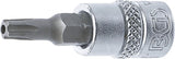 Bit-Insats | 6,3 mm (1/4") | TS-Profil (för Torx Plus) med borrning TS25. BGS 5184-TS25