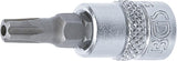 Bit-Insats | 6,3 mm (1/4") | TS-Profil (för Torx Plus) med borrning TS27. BGS 5184-TS27