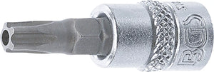 Bit-Insats | 6,3 mm (1/4") | TS-Profil (för Torx Plus) med borrning TS30. BGS 5184-TS30