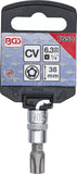 Bit-Insats | 6,3 mm (1/4") | TS-Profil (för Torx Plus) med borrning TS50. BGS 5184-TS50