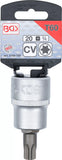 Bit-Insats | 20 mm (3/4") | T-Profil (för Torx) T60. BGS 5189-T60
