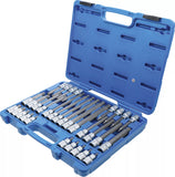 Bit-Insats-sats | 12,5 mm (1/2") | TPS-Profil (för Torx Plus) med borrning TPS20 - TPS70 | 32 delar. BGS 5191